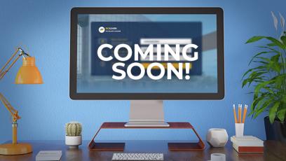 photo of a computer screen with Rio Salado College logo and text 'Coming Soon'