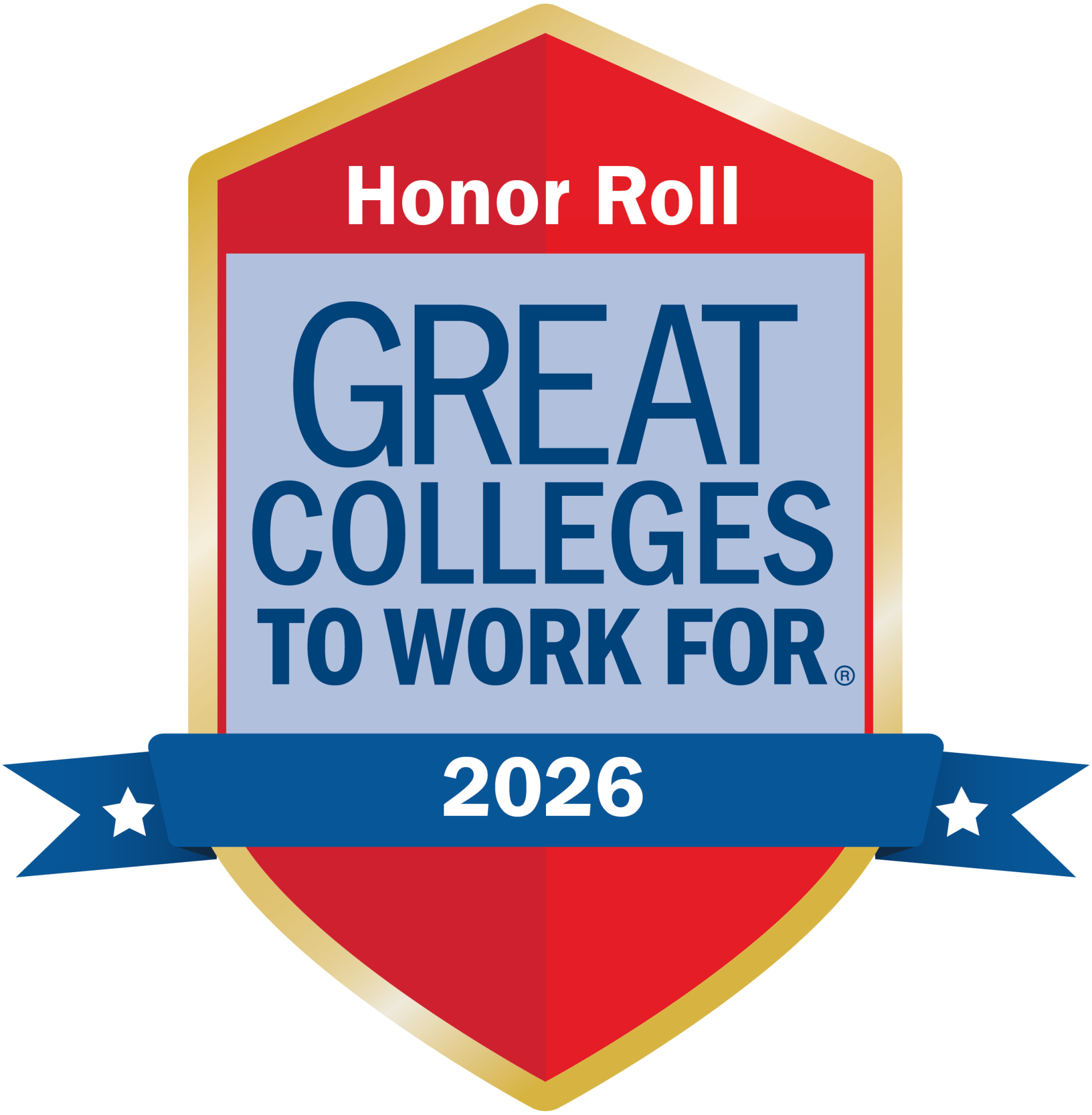 Great College to Work For Logo