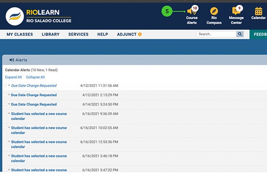 RioLearn Snapshot