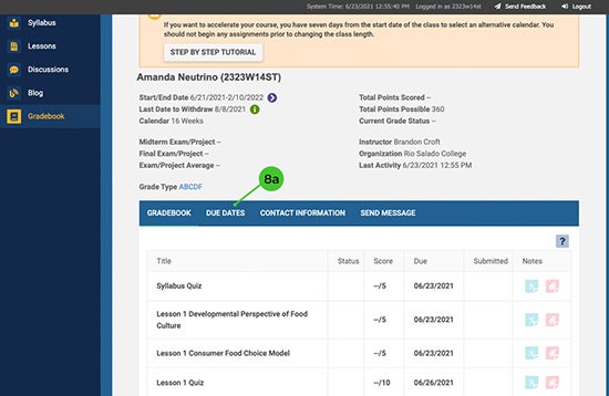 RioLearn Snapshot