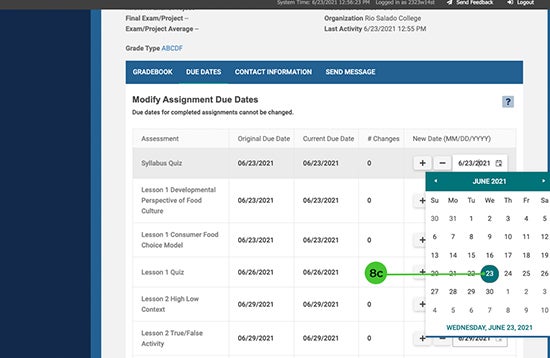 RioLearn Snapshot