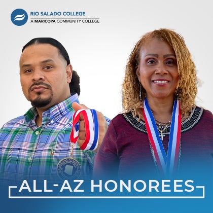 Cordero Holmes and Carolyn Shack ALL-AZ Honorees Cordero Holmes and Carolyn Shack ALL-AZ Honorees