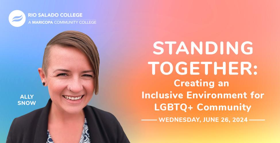 Standing Together; Photo of speaker: Ally Snow