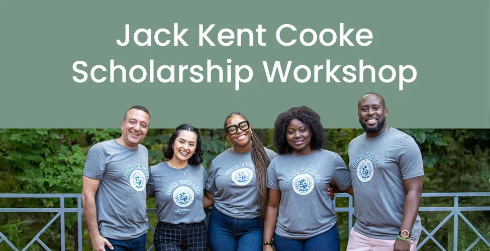 Jack Kent Cooke Scholarship Workshop