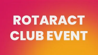 Rotaract Club Event