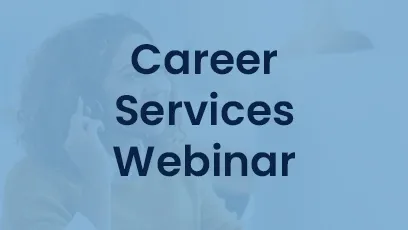 Career Services Webinar