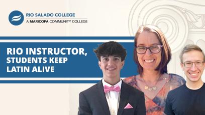 Rio instructor, students keep Latin alive. Pictured: Sarah Palumbo, Andrew Van Dam and Bijan Razaghi