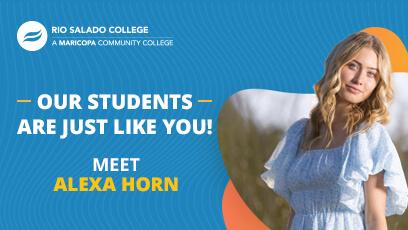 Our Students Are Just Like You! Meet Alexa Horn