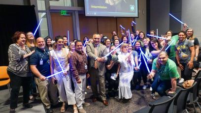 group photo of attendees at the College Wide Planning Day