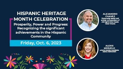 Hispanic Heritage Month Celebration (with photos of featured speakers)