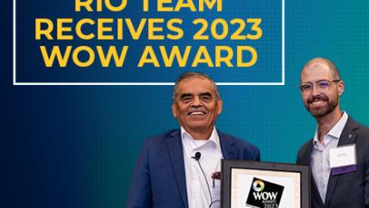 Rio Team Receives 2023 WOW Award