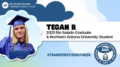 Tegan Bernard graduation pic with a cloud border