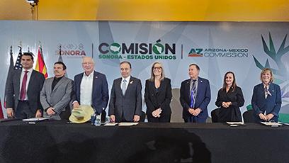 Members of Arizona-Mexico Commission (AMC) and Comisión Sonora Estados Unidos (CSEU) attending the 65th Annual Plenary Meeting