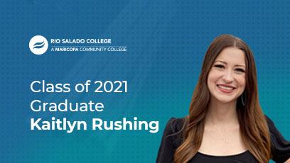 Kaitlyn Rushing smiling about graduating dental hygiene program