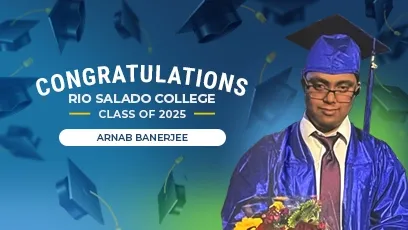 Congratulations Rio Salado Class of 2025 Arnab Banerjee