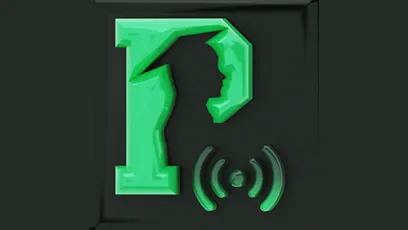 The Plexuss Podcast logo featuring a stylized green letter ‘P’ shaped like a human profile, with curved signal waves beneath it, set against a dark background.