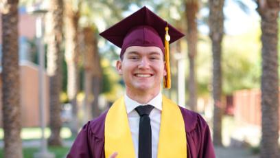 Jacob Pieczynski graduating from ASU