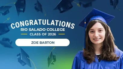 Congratulations Rio Salado College Class of 2026 Zoe Barton
