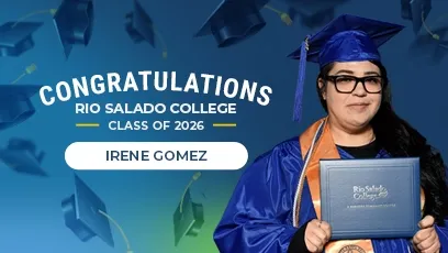 Congratulations Rio Salado College of 2026 Irene Gomez