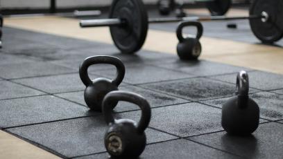 Dumbbells and kettle bells