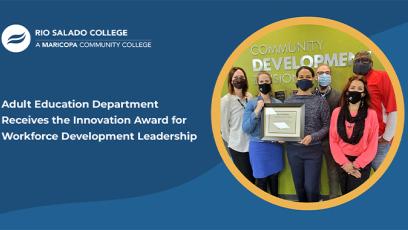 Rio Salado College Adult Education Earns a Workforce Development Leadership Award