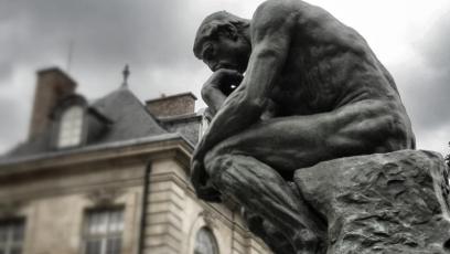 Rodin's The Thinker statue