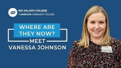 photo of Vanessa Johnson. Text: Where Are They Now Alumni Profile - Meet Vanessa Johnson