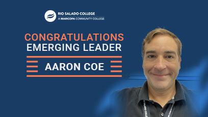 Congratulations Emerging Leader Aaron Coe