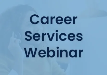 Career Services Webinar