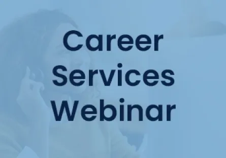 Career Services Webinar