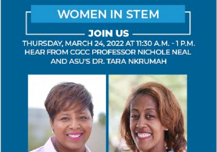 Join the Discussion: Celebrate Women in STEM March 24