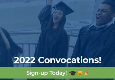 Register Now for the 2022 Convocation Ceremonies