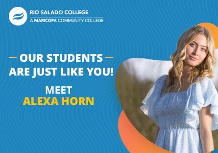 Our Students Are Just Like You! Meet Alexa Horn