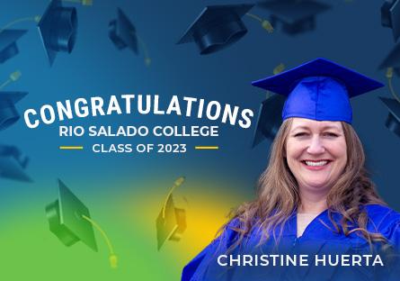 Congratulations Christine Huerta Class of 2023