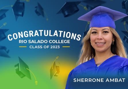 Rio Salado College graduate Sherrone Ambat