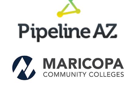 Pipeline AZ and Maricopa Community Colleges logos