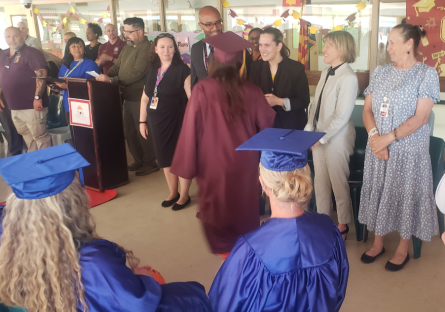 Students getting honored at Perryville graduation ceremony