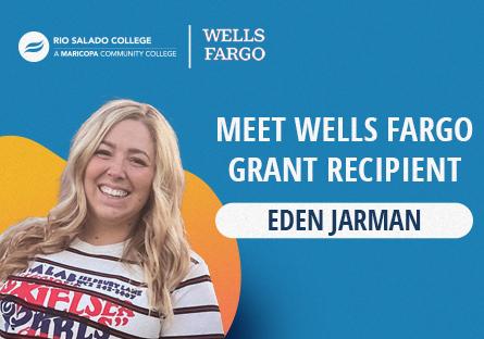 photo of Eden Jarman. text: Meet Wells Fargo Grant Recipient Eden Jarman