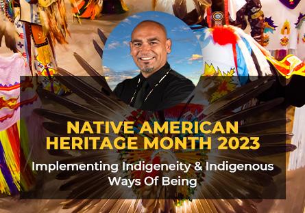 Native American Heritage Month Event (featuring image of speaker Rowdy Duncan)