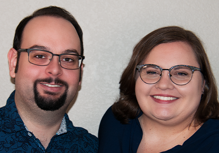 Lyle Brown and his wife Jessica Bondy