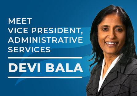 Rio Salado Welcomes New Vice President of Administrative Services Devi Bala