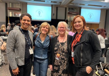 photo of Kelly Stewart, Kate Smith, Beverly Wilson and Tamara Cochran