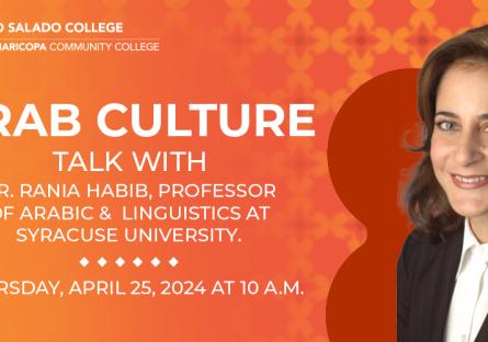 Celebrate Arab Culture A Talk With Dr. Rania Habib, Professor of Arabic & Linguistics at Syracuse University