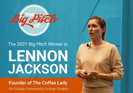 Lennon Jackson Is Our 2021 Big Pitch Winner