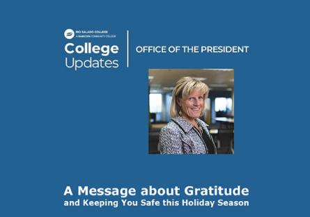 Image of President Kate Smith: A Message from President Smith about Critical COVID-19 Protocols and Safety Updates.