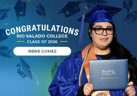 Congratulations Rio Salado College of 2026 Irene Gomez