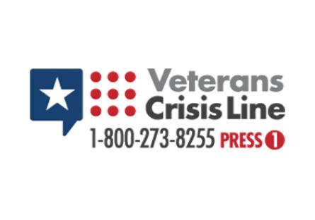 Veteran Crisis Hotline 1-800-273-8255 Press 1