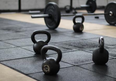 Dumbbells and kettle bells
