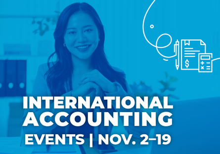 International Accounting Events Nov. 2-19