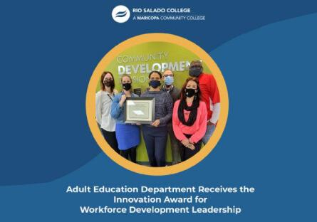 Rio Salado College Adult Education Earns a Workforce Development Leadership Award